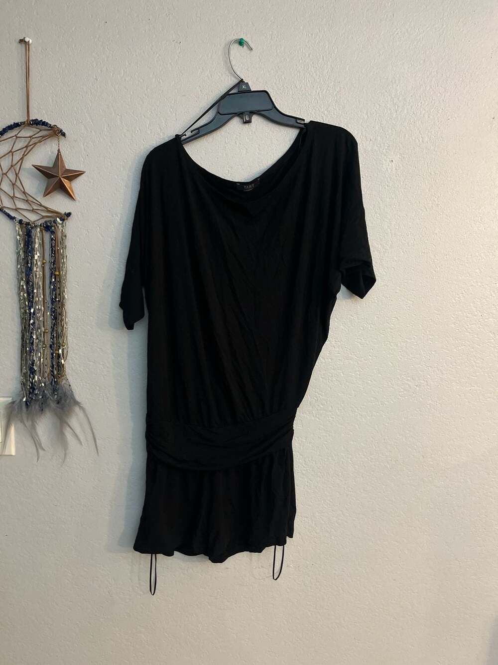 Tart Maternity Sasha Short Sleeve Modal Romper Black Size S